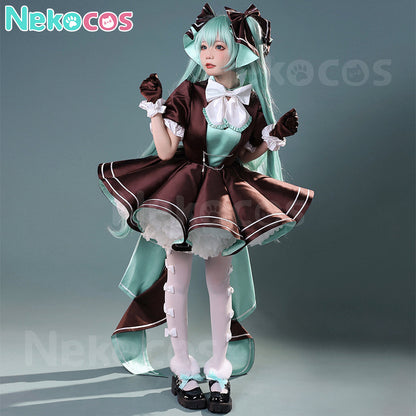 【Nekocos】Vocaloid Cosplay Hatsune Rabbit Dress Cosplay Costume | Custom-Tailor