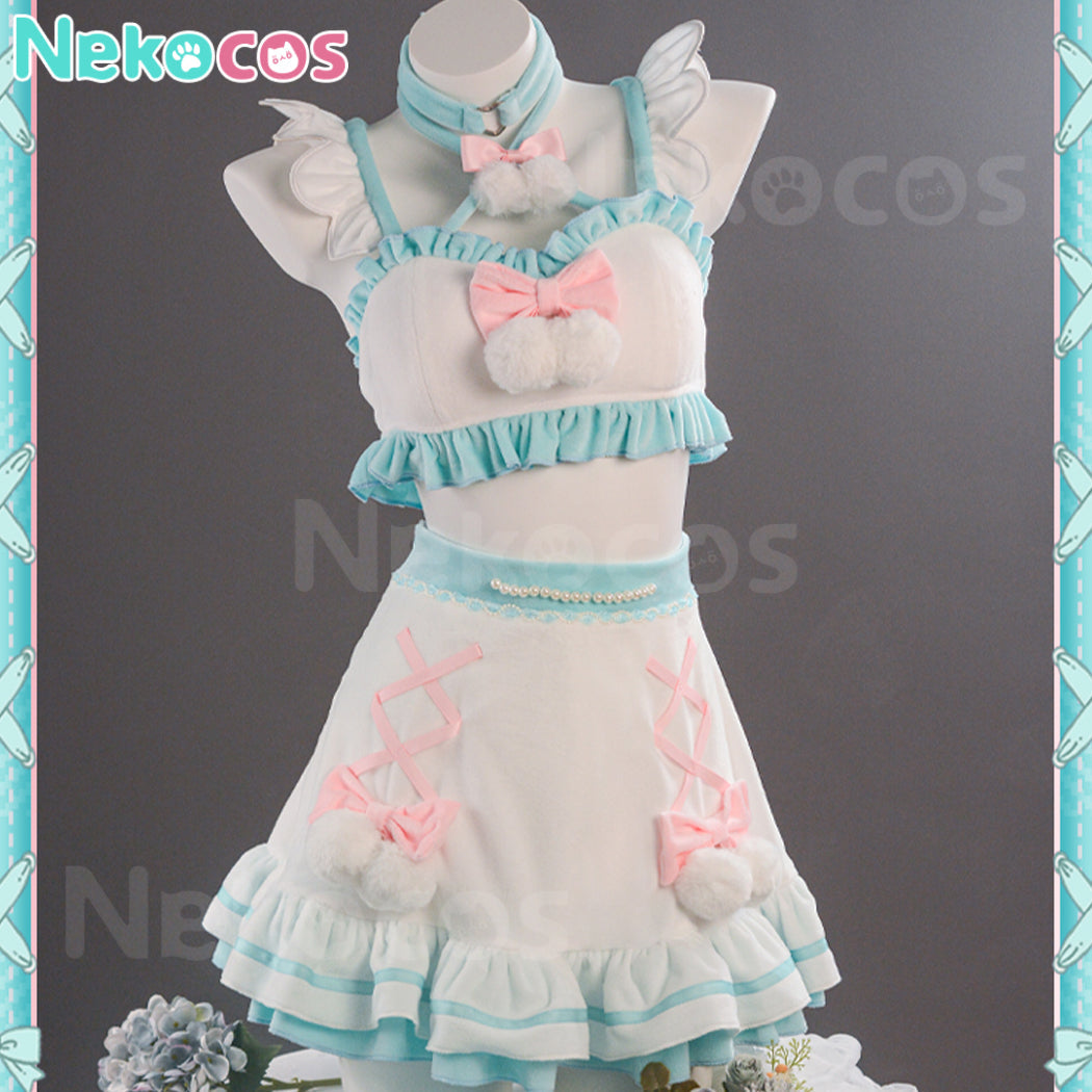 【Nekocos】Vocaloid Cosplay Hatsune Miku and Sanrio Collaboration Cosplay Costume Premium Edition | Custom-Tailor