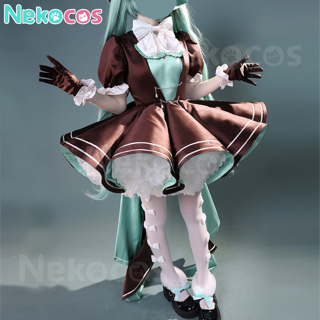 【Nekocos】Vocaloid Cosplay Hatsune Rabbit Dress Cosplay Costume | Custom-Tailor