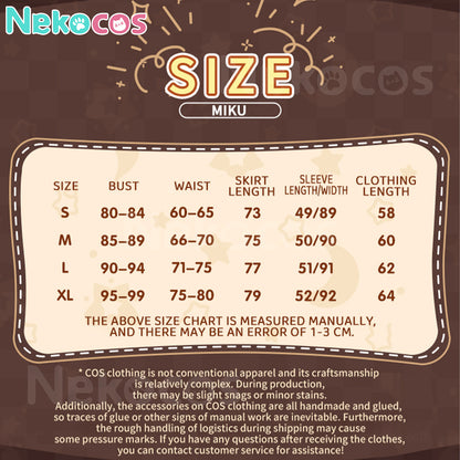 【Nekocos】Vocaloid Hatsune Miku Cosplay Snow Miku 2024 Cosplay Costume Premium Edition | In Stock