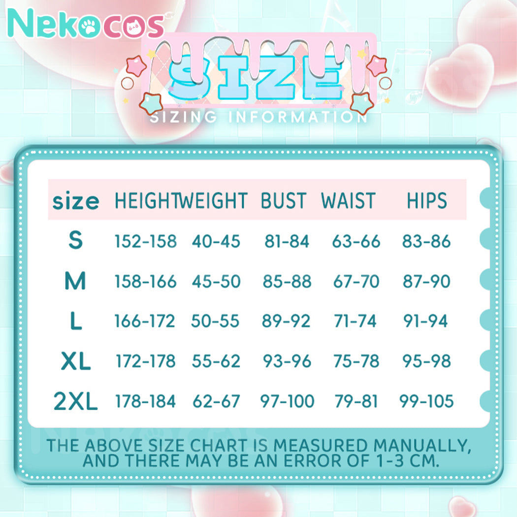 【Nekocos】Vocaloid Cosplay Hatsune Miku and Sanrio Collaboration Cosplay Costume Premium Edition | Custom-Tailor