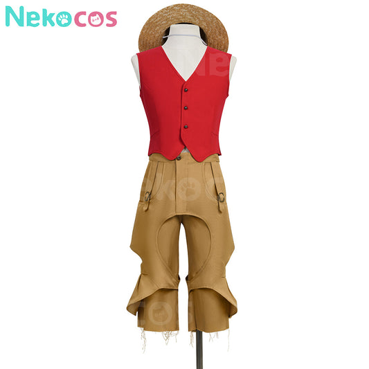 【Nekocos】Movie Cosplay Monkey D. Luffy Cosplay Costume | Custom-Tailor