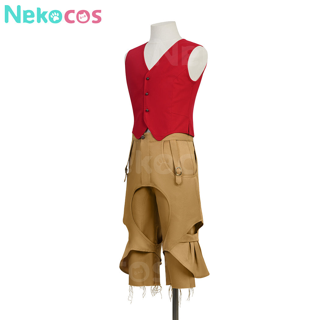 【Nekocos】Movie Cosplay Monkey D. Luffy Cosplay Costume | Custom-Tailor
