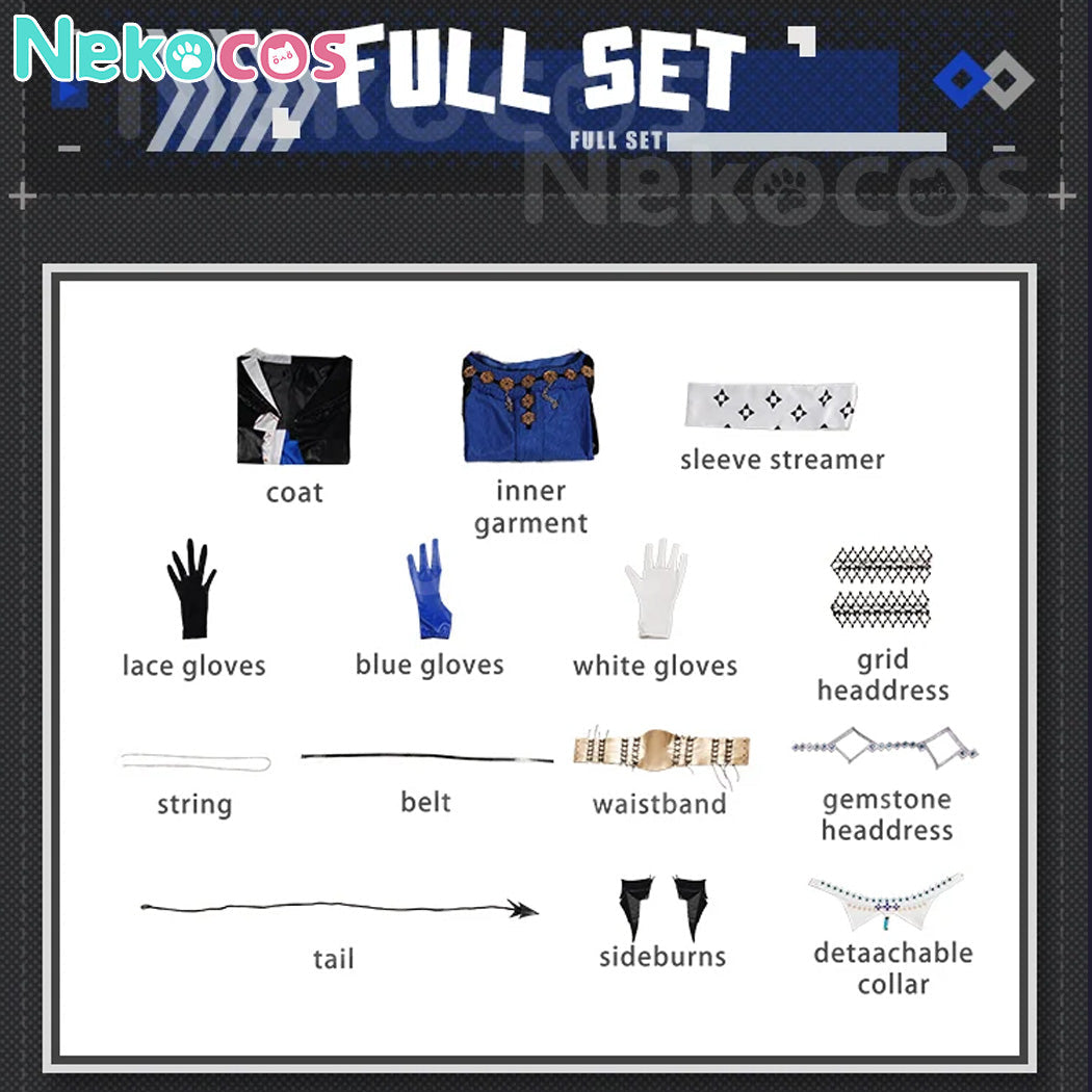 【Nekocos】Game Arknights Cosplay Mostima Cosplay Costume Premium Edition | In Stock