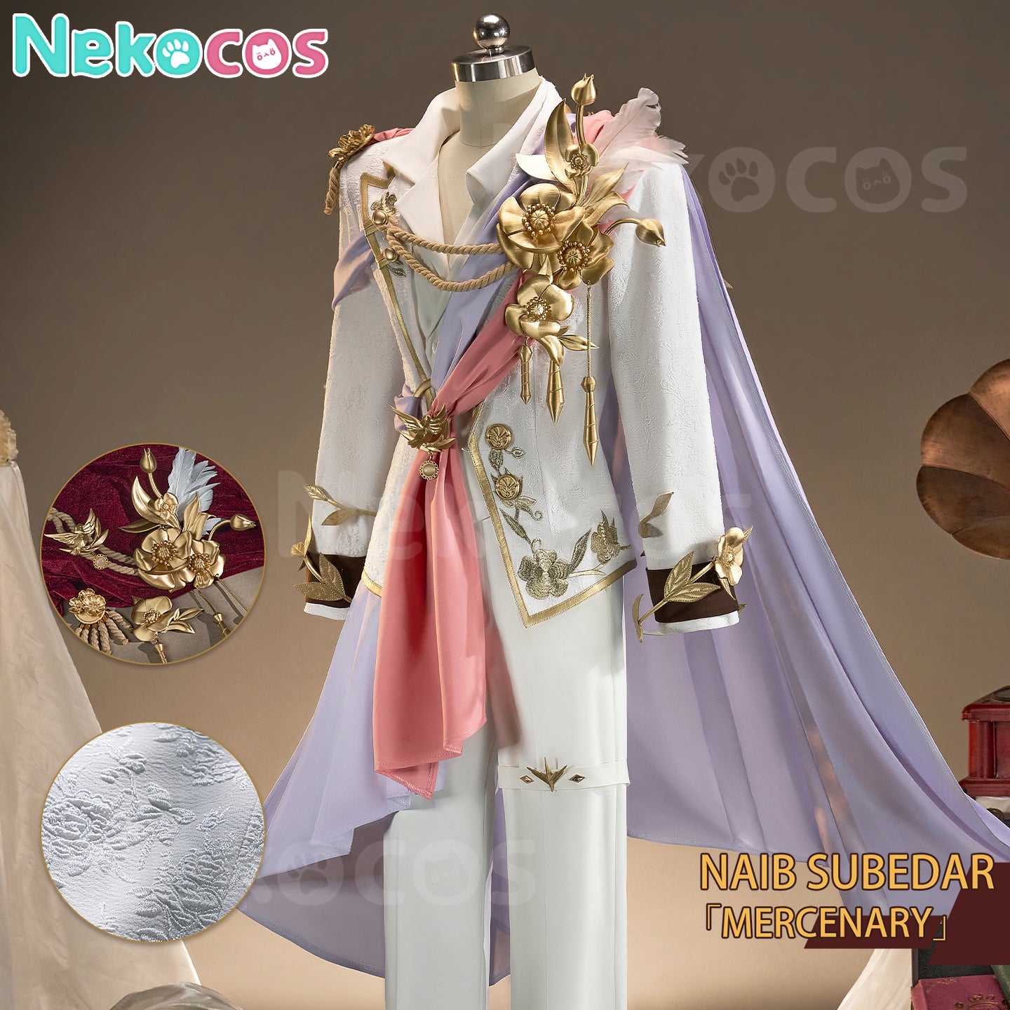 【Nekocos】Game Identity V Mercenary Naib Subedar Cabinet of Curiosities Cosplay Costume Premium Edition | Custom-Tailor
