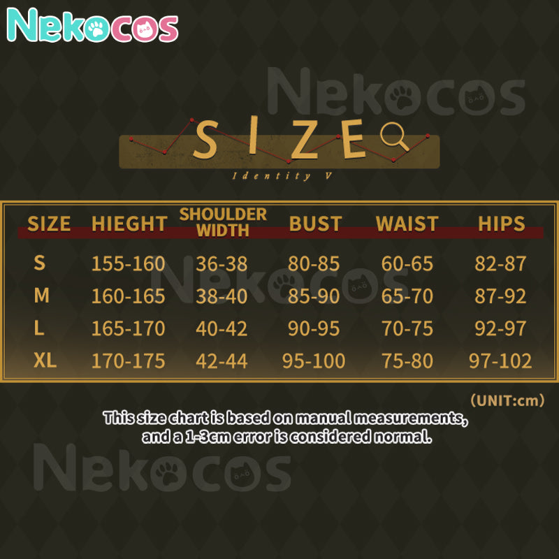 【Nekocos】Game Identity V Mercenary Naib Subedar Cabinet of Curiosities Cosplay Costume Premium Edition | Custom-Tailor