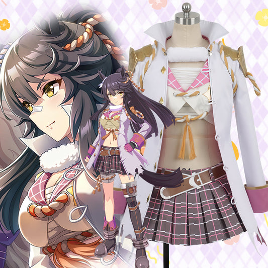 【Nekocos】Game Uma Musume Pretty Derby Cosplay Narita Brian Cosplay Costume | Custom-Tailor