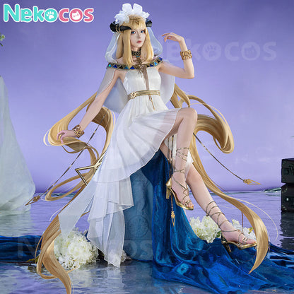 【Nekocos】Game Arknights Cosplay Nightingale Cosplay Costume Premium Edition | Custom-Tailor