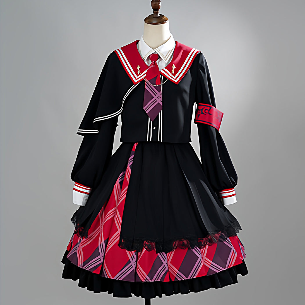 【Nekocos】Game Magical Girl Cosplay Nikaidou Hiro Cosplay Costume | In Stock
