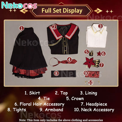 【Nekocos】Game Magical Girl Cosplay Nikaidou Hiro Cosplay Costume | In Stock