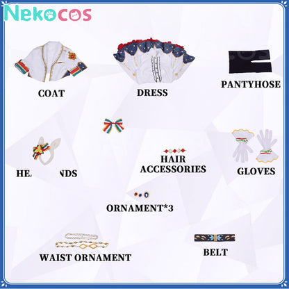 【Nekocos】Game Uma Musume Pretty Derby Cosplay Oguri Cap Cosplay Costume | Custom-Tailor