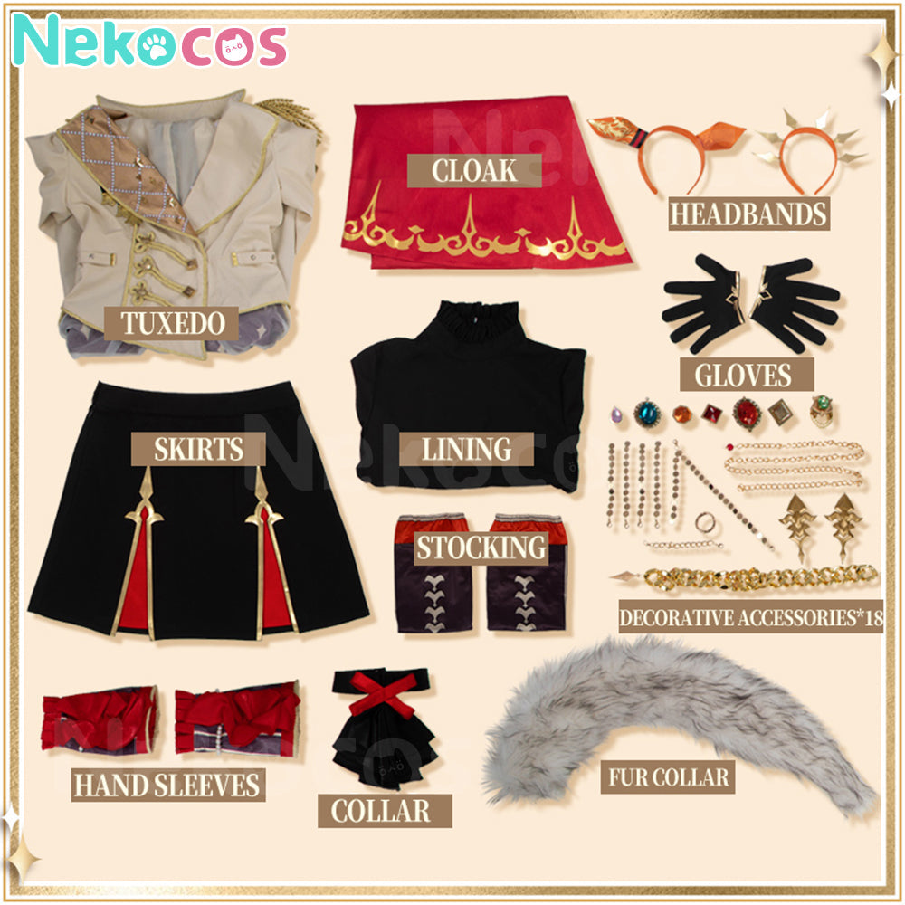 【Nekocos】Game Uma Musume Pretty Derby Cosplay Orfevre Cosplay Costume | Custom-Tailor