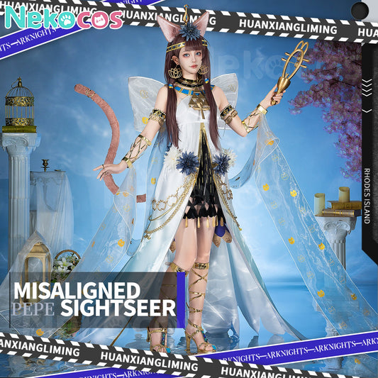 【Nekocos】Game Arknights Cosplay Pepe Star Shift Cosplay Costume Premium Edition | In Stock