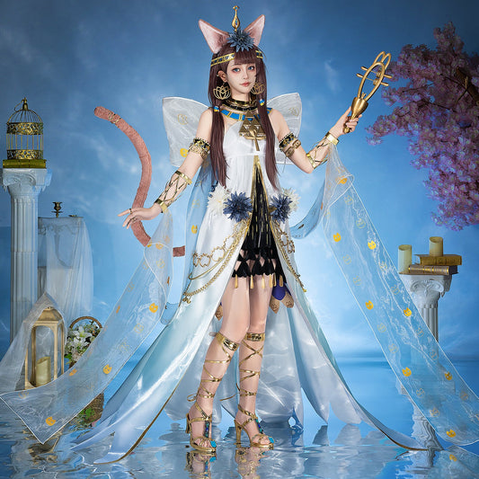 【Nekocos】Game Arknights Cosplay Pepe Star Shift Cosplay Costume Premium Edition | In Stock