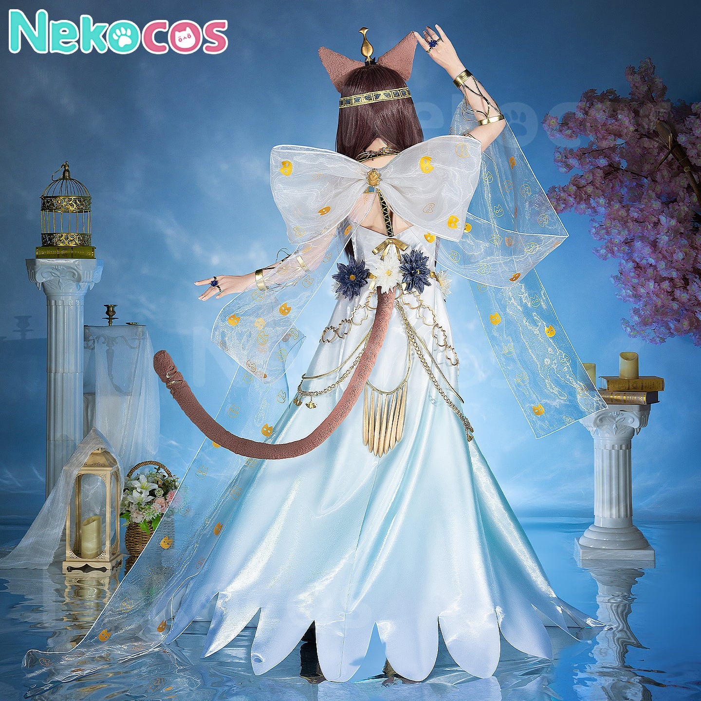 【Nekocos】Game Arknights Cosplay Pepe Star Shift Cosplay Costume Premium Edition | In Stock