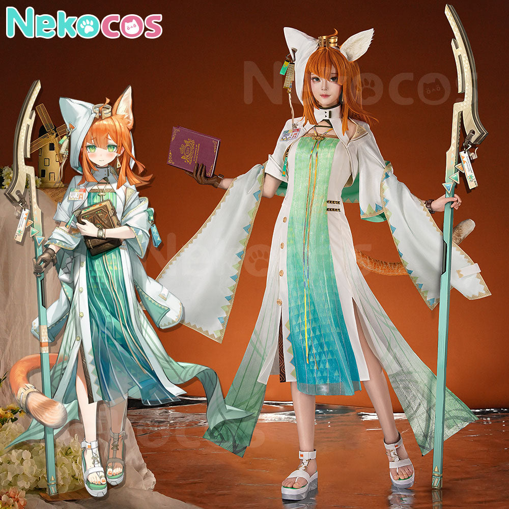 【Nekocos】Game Arknights Cosplay Papyrus Cosplay Costume Premium Edition | In Stock