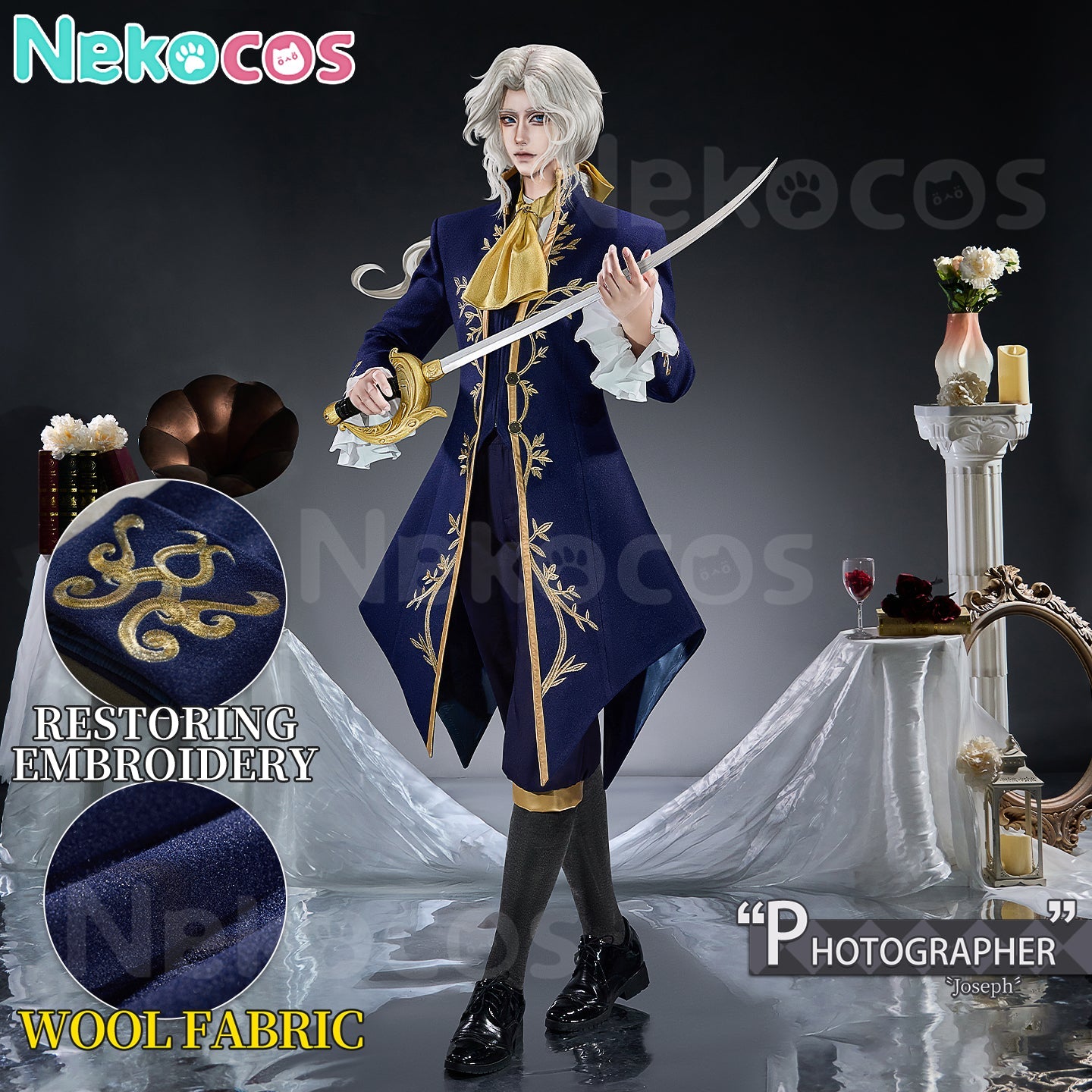 【Nekocos】Game Identity V Cosplay Photographer Cosplay Costume Premium Edition | Custom-Tailor