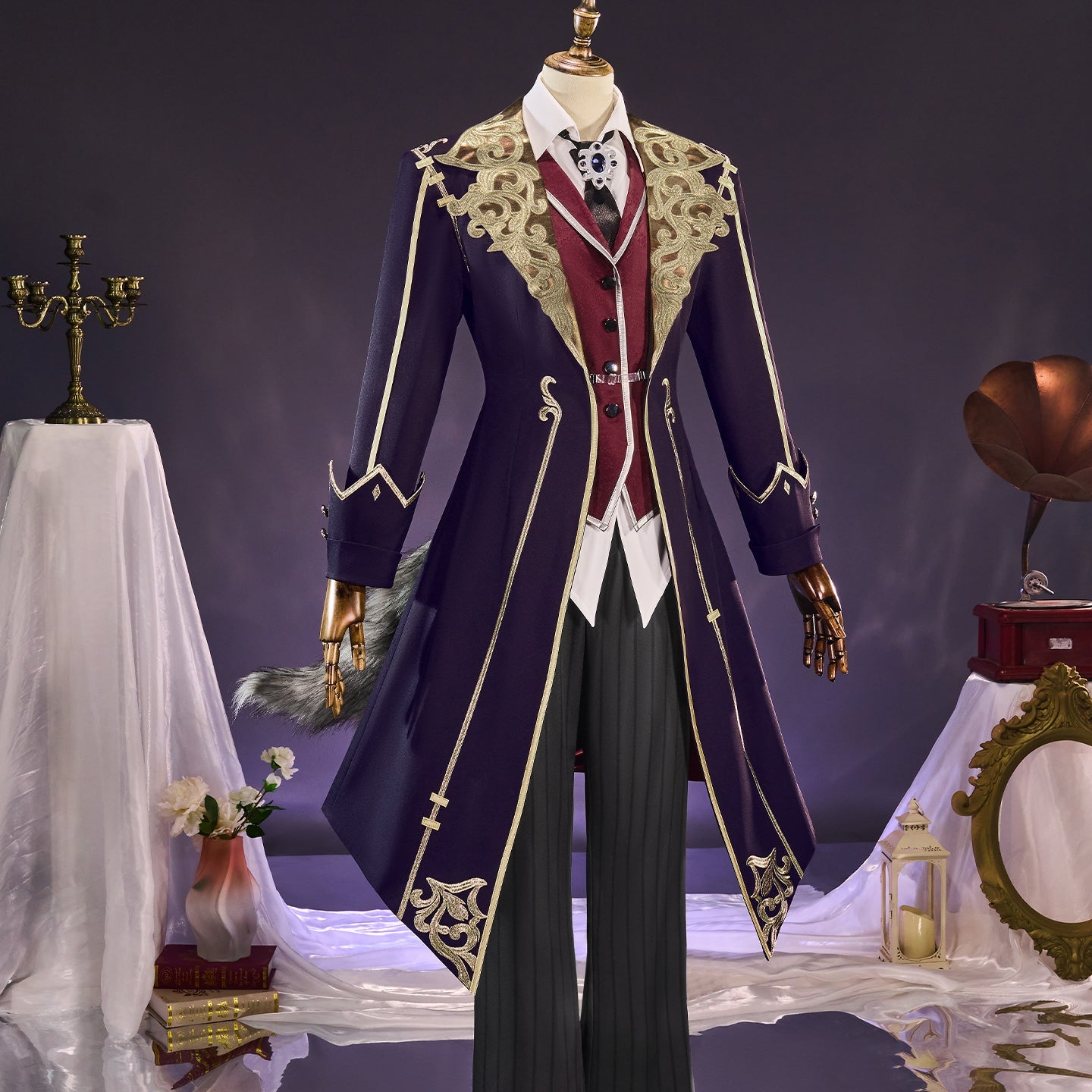 【Nekocos】Game Identity Ⅴ Cosplay Photographer Moonlight Gentleman Cosplay Costume Premium Edition | Custom-Tailor