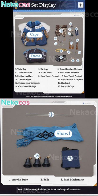 【Nekocos】Game Arknights: Endfield Cosplay Pramanix the Prerita Cosplay Costume Premium Edition | Custom-Tailor
