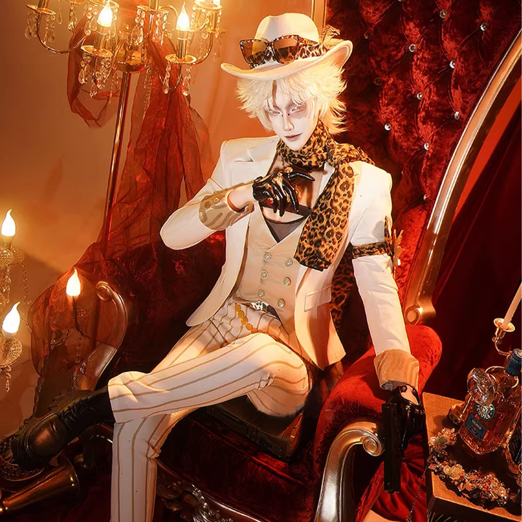 【Nekocos】Game Identity V Prospector Dazzling Lone Wolf Cosplay Costume | In Stock