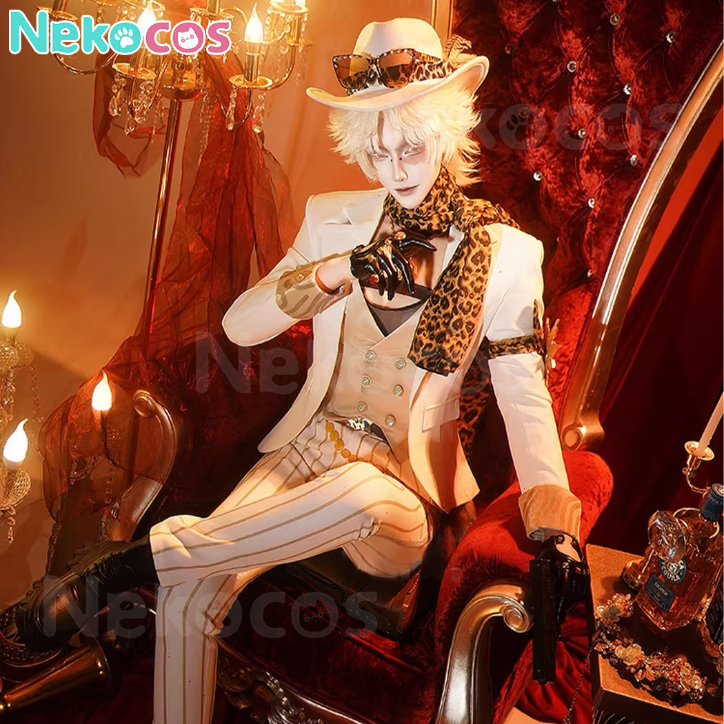 【Nekocos】Game Identity V Prospector Dazzling Lone Wolf Cosplay Costume | In Stock