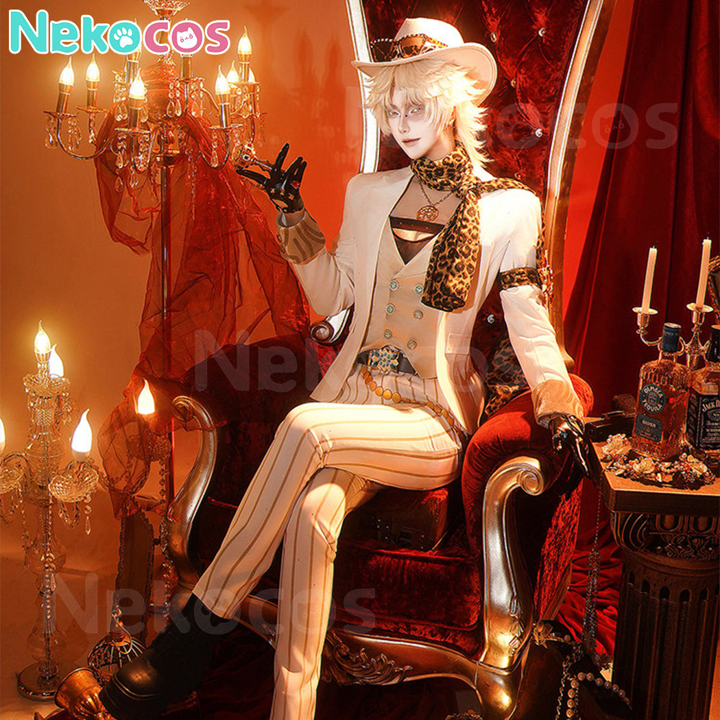 【Nekocos】Game Identity V Prospector Dazzling Lone Wolf Cosplay Costume | In Stock