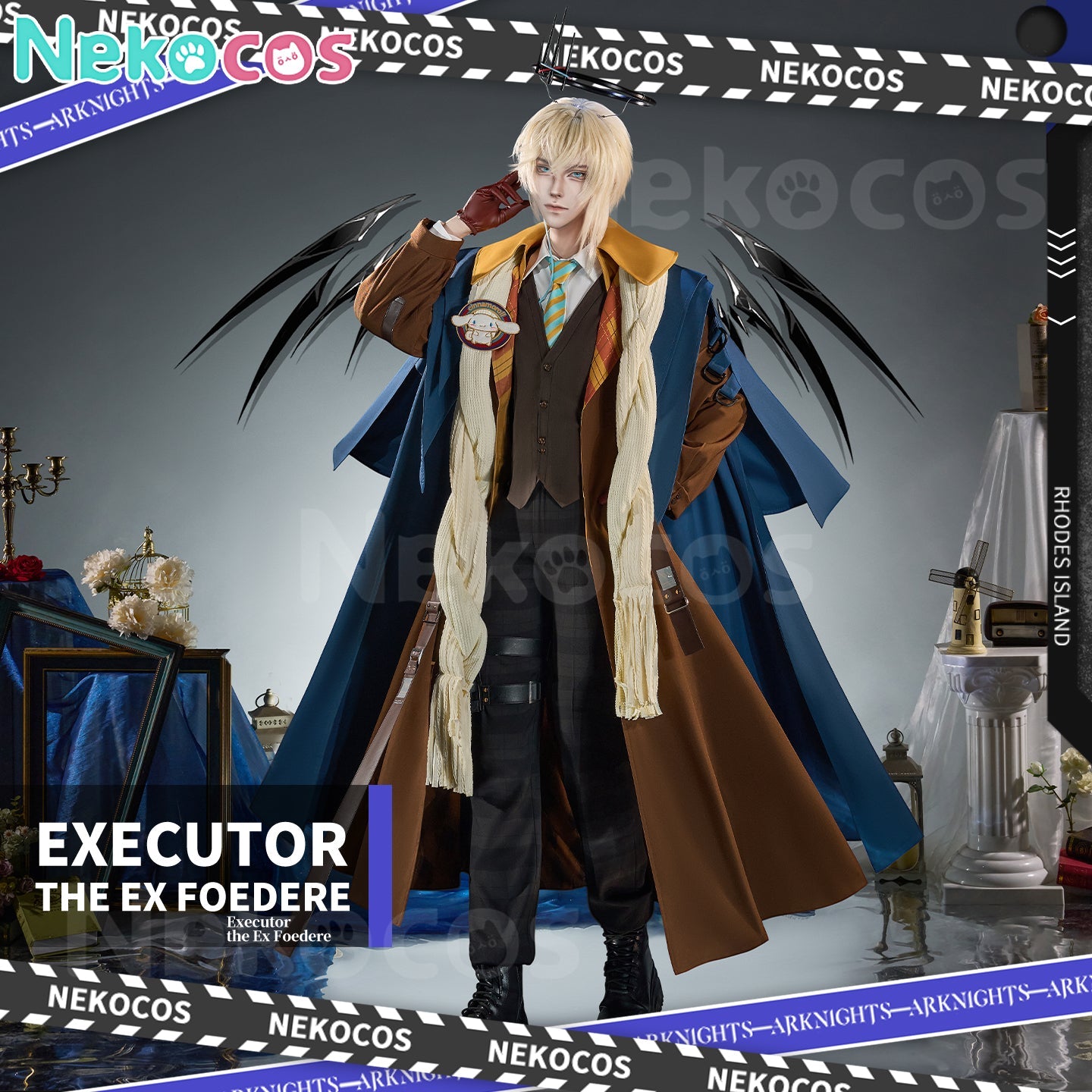 【Nekocos】Game Arknights Cosplay Executor the Ex Foedere Cosplay Costume Premium Edition | Custom-Tailor