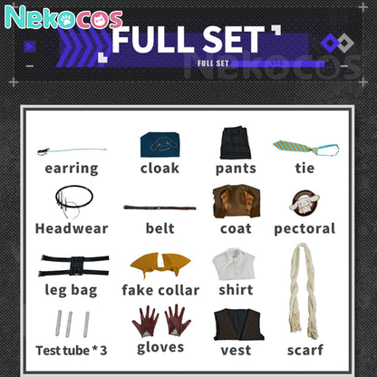 【Nekocos】Game Arknights Cosplay Executor the Ex Foedere Cosplay Costume Premium Edition | Custom-Tailor