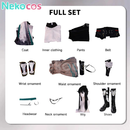 【Nekocos】Game Wuthering Waves Cosplay QIUYUAN Cosplay Costume | Custom-Tailor