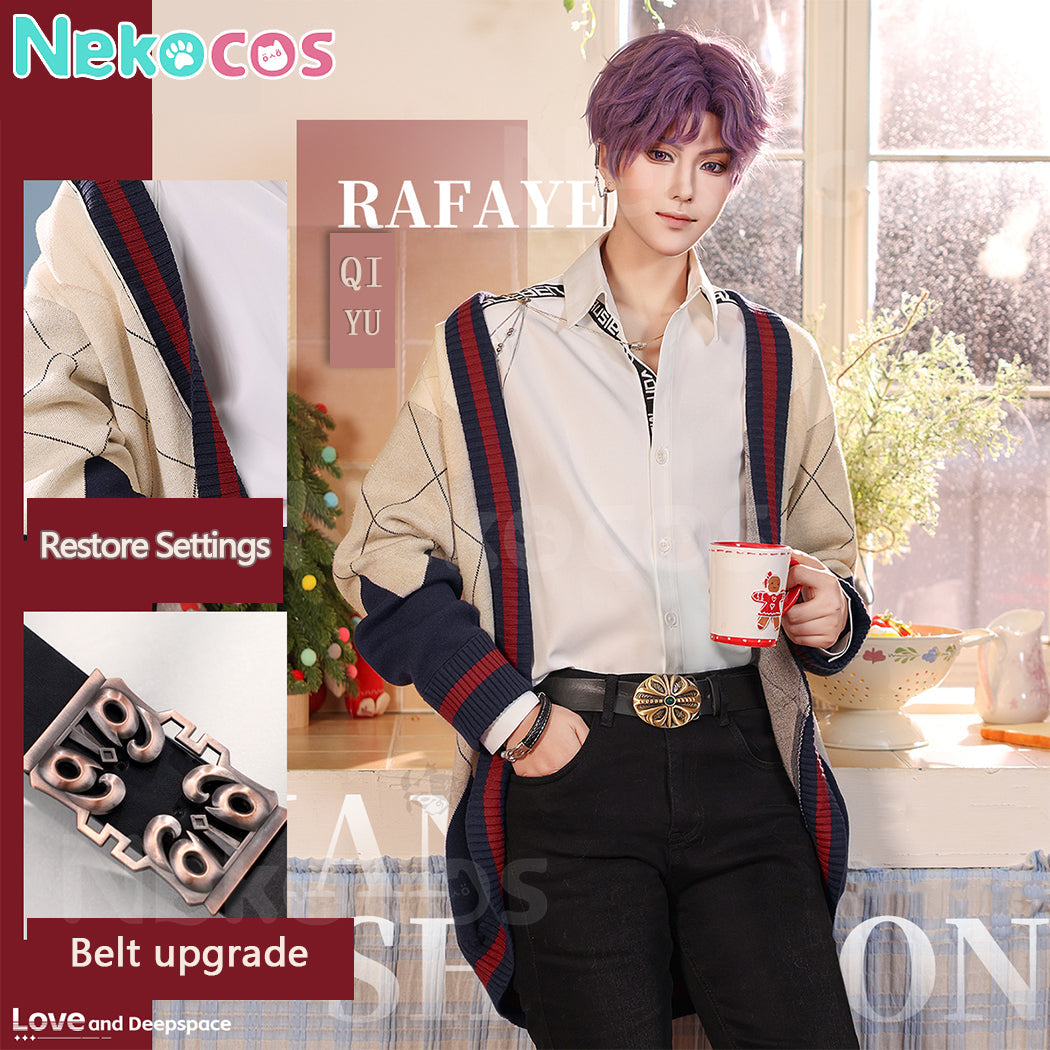 【Nekocos】Game Love and Deepspace Cosplay QiYu Cosplay Costume | Custom-TailorCostume,Game,Love and Deepspace