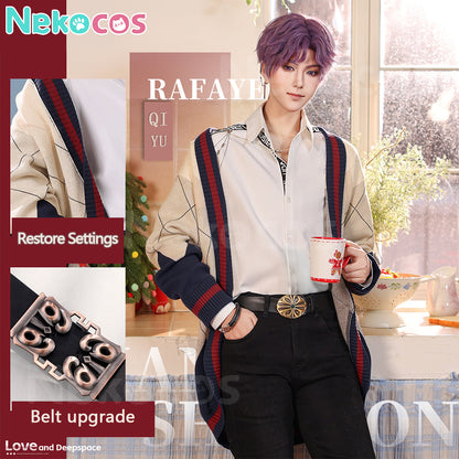 【Nekocos】Game Love and Deepspace Cosplay QiYu Cosplay Costume | Custom-TailorCostume,Game,Love and Deepspace