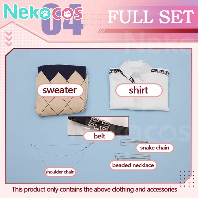 【Nekocos】Game Love and Deepspace Cosplay QiYu Cosplay Costume | Custom-TailorCostume,Game,Love and Deepspace