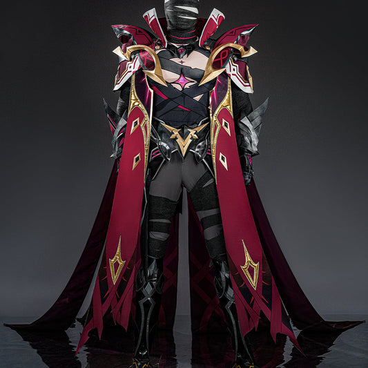 【Nekocos】Game Genshin Impact Cosplay Rächer of Solnari Rerir Cosplay Costume Premium Edition | Custom-Tailor