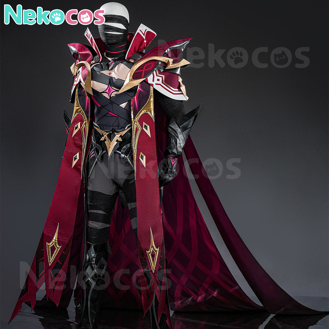 【Nekocos】Game Genshin Impact Cosplay Rächer of Solnari Rerir Cosplay Costume Premium Edition | Custom-Tailor