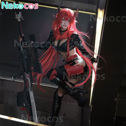 【Nekocos】Game Goddess of Victory: NIKKE Cosplay Red Hood Cosplay Costume | Custom-Tailor