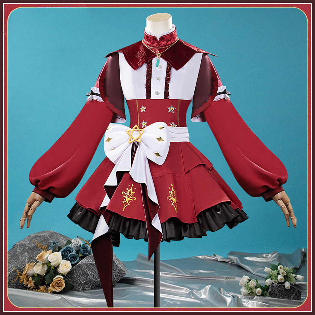【Nekocos】Game Uma Musume Pretty Derby Cosplay Red Desire Cosplay Costume | Custom-Tailor