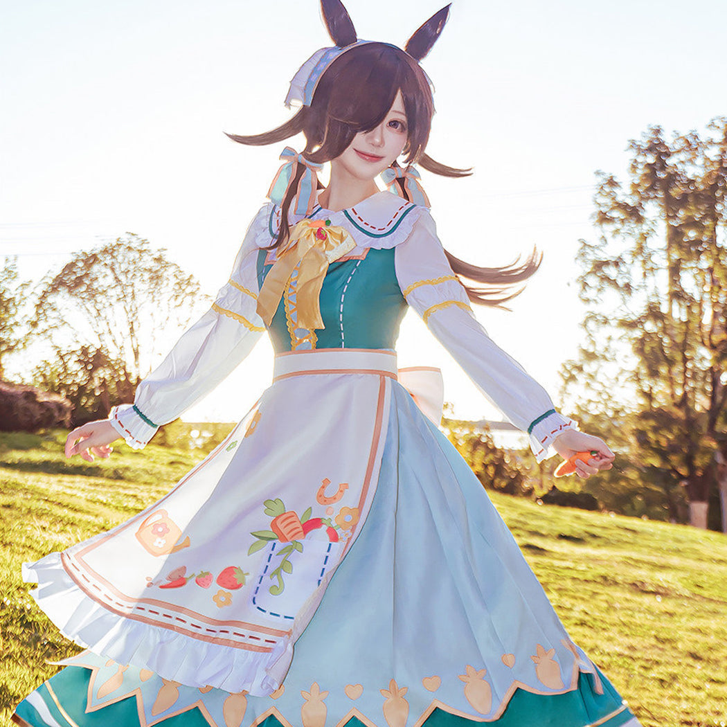 【Nekocos】Game Uma Musume Pretty Derby Cosplay Rice Shower Cosplay Costume | Custom-Tailor