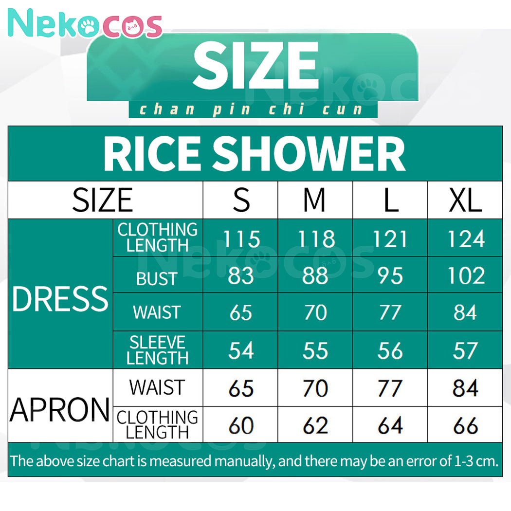 【Nekocos】Game Uma Musume Pretty Derby Cosplay Rice Shower Cosplay Costume | Custom-Tailor