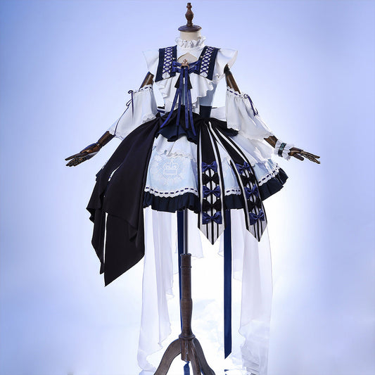 【Nekocos】Game Arknights Cosplay Rosmontis Airy Dream Cosplay Costume Premium Edition | Custom-Tailor