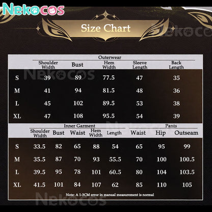 【Nekocos】Game Wuthering Waves Rover Cosplay Costume Premium Edition | Custom-Tailor