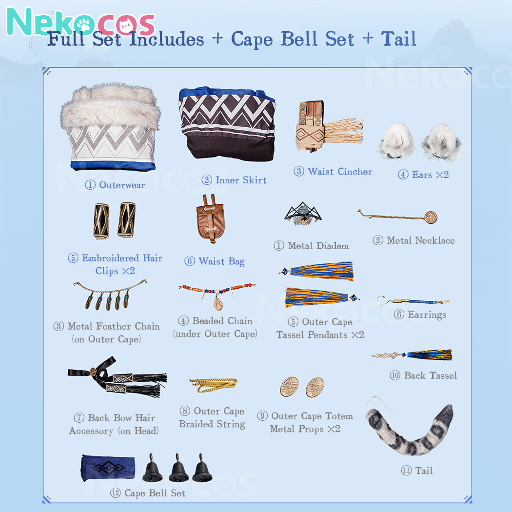 【Nekocos】Game Arknights Cosplay Pramanix the Prerita Cosplay Costume Premium Edition | Custom-Tailor