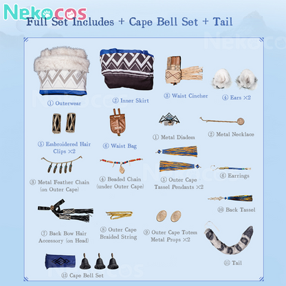 【Nekocos】Game Arknights Cosplay Pramanix the Prerita Cosplay Costume Premium Edition | Custom-Tailor