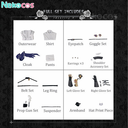 【Nekocos】Game Identity Ⅴ Cosplay Eli Clark Cosplay Costume Premium Edition | Custom-Tailor