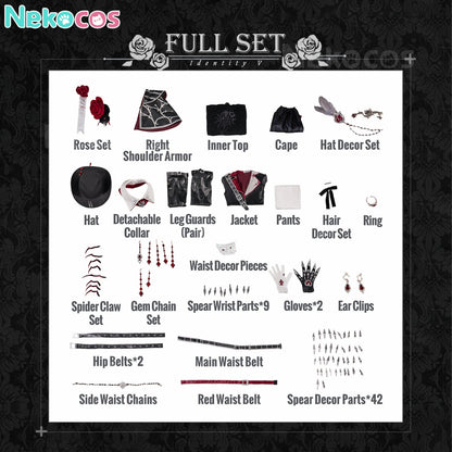 Game Identity V Cosplay Costume | Custom-Tailored ExcellenceCostume,Game,Identity Ⅴ