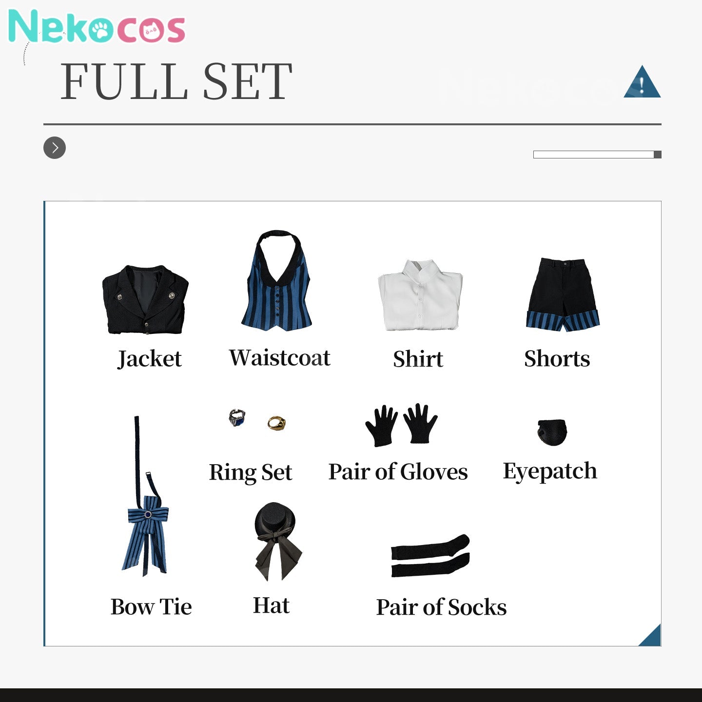 Ciel Phantomhive Cosplay Costume - Custom Tailored at NekocosAnime,Black Butler,Costume