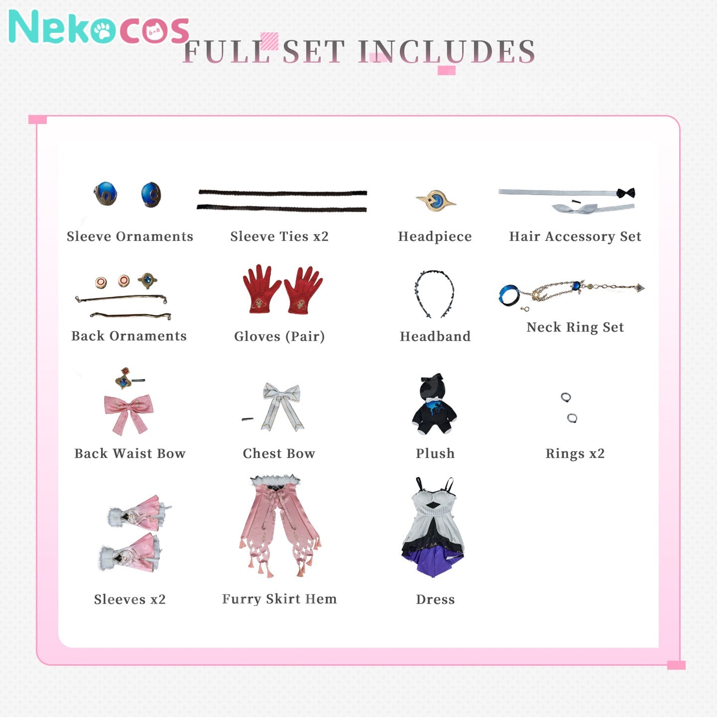 【Nekocos】Game Wuthering Waves Cosplay Dani Cosplay Costume Premium Edition | Custom-Tailor