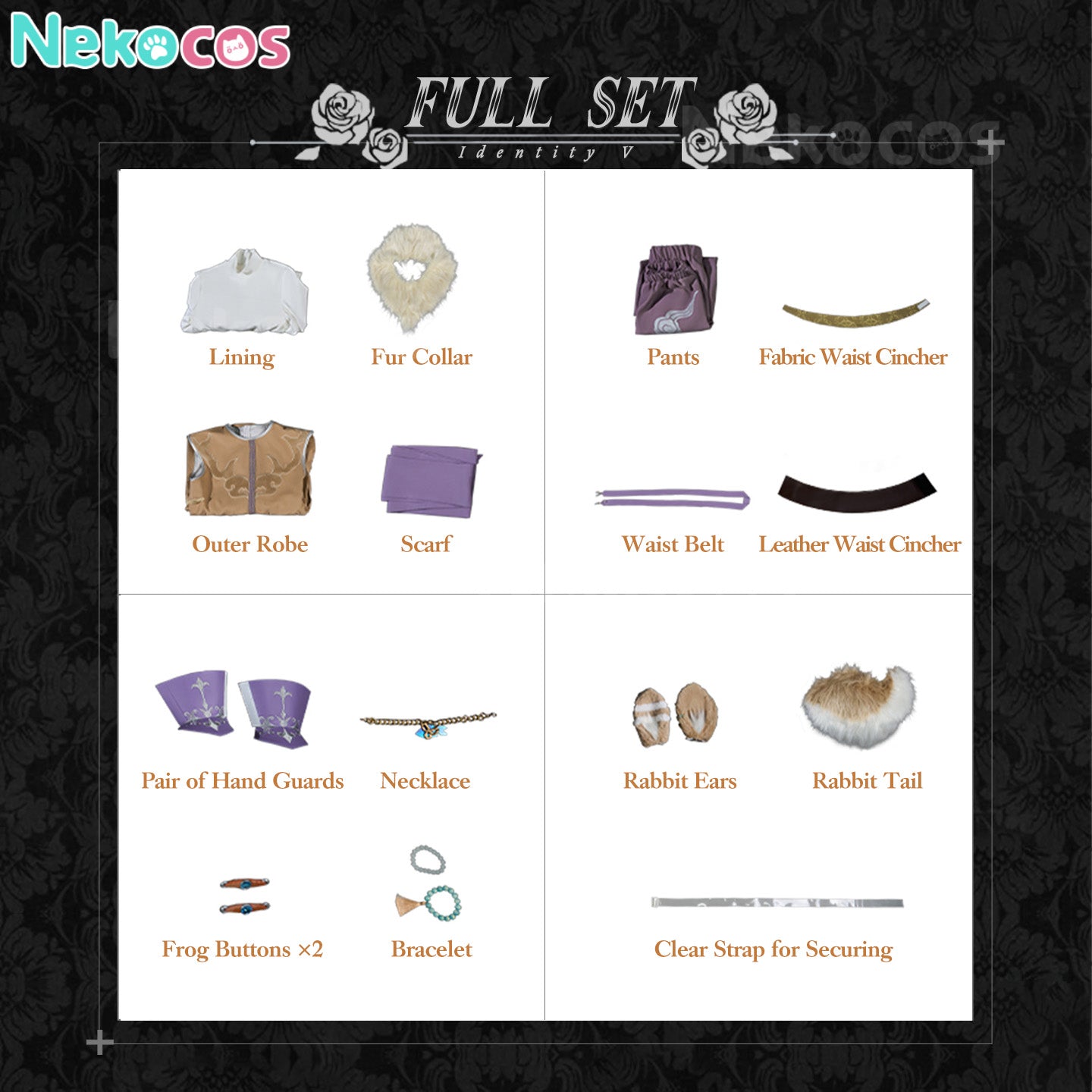 【Nekocos】Game Identity V Cosplay Andrew Kreiss Tony Cosplay Costume Premium Edition | In Stock