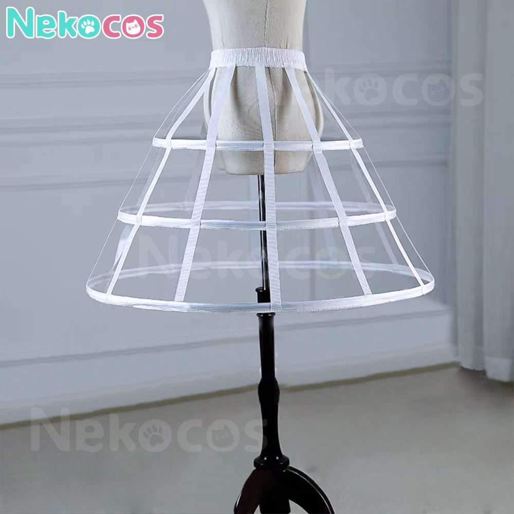 【Nekocos】Game Arknights Cosplay Eyjafjalla the Hvít Aska Cosplay Costume | In Stock