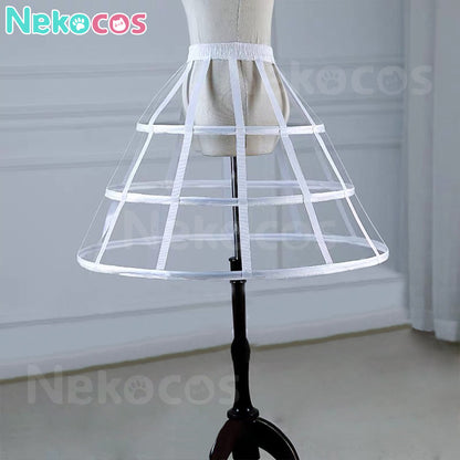 【Nekocos】Game Arknights Cosplay Eyjafjalla the Hvít Aska Cosplay Costume | In Stock
