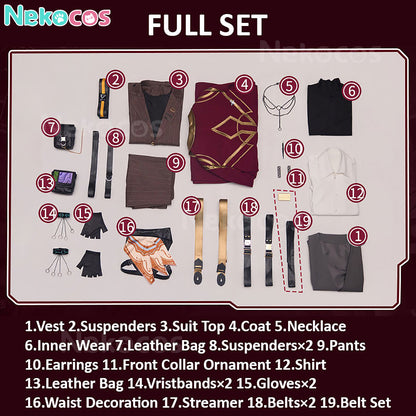 【Nekocos】Game Arknights Cosplay Demetri Certaldo Bellone Cosplay Costume Premium Edition | Custom-Tailor